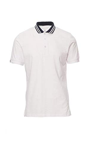 PAYPER Polo da Uomo Manica Corta a Tre Bottoni in