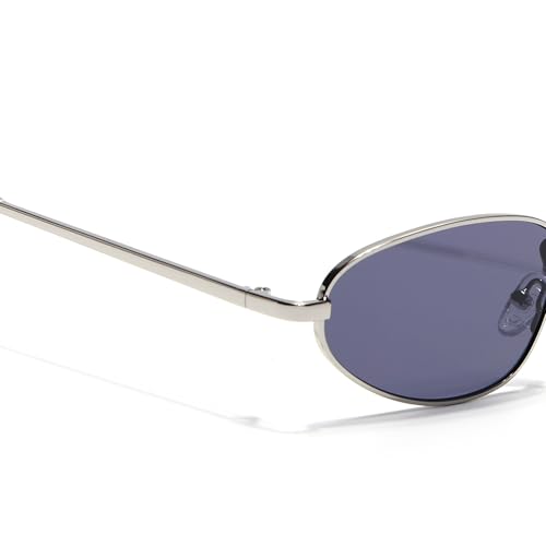 Image of Voyage UV Protected Oval Sunglasses for Men & Women