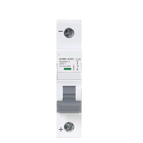 Mini disyuntor DC 25A para evitar sobrecargas en paneles solares 250V 2