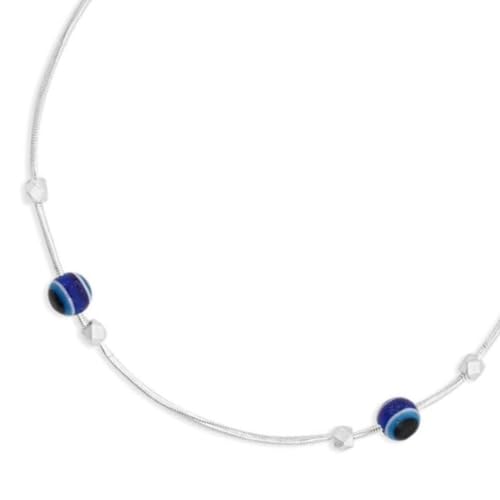 Image of ZAVYA 925 Sterling Silver Anklet | Rhodium Plated Precious Cubic Zirconia Women Chain Anklet | Gifts For Women & Girls | With Certificate of Authenticity and 925 Hallmark