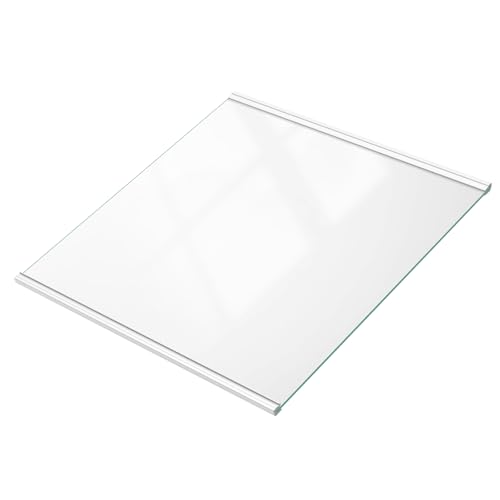POOLKEY Upgraded DA97-20647A Refrigerator Glass Shelf Replacement Compatible with Samsung Fridge Upper Glass,Tempered Glass Shelf Parts RS27T5201SR/AA, RS27T5200SR/AA, RS27T5200SG/AA, RS27T5561SR/AA