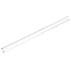 QUARKZMAN 11mm x 15mm x 250mm Länge PC Rohr Schlauch Platten, Starrer Polycarbonat Hose Kunststoffrohr Silikonschlauch für Niederdruckindustrie, Landwirtschaft und Chemikalien, Transparent
