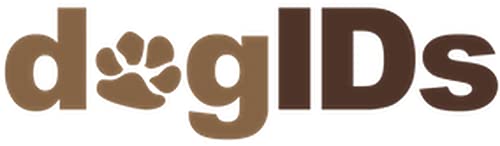 Dogids Personalized Embroidered Black Nylon Dog Collar - 1 Inch Wide - Fits Neck Sizes Of 13-18 Inches - Made In The Usa #TOP6