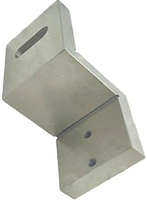 Miniatura 3 de BLUEFOX TOOLS Placa de ángulo tipo Z de hierro de casta para montar mini tobogán de fresado vertical para operación de fresado instantáneo en la