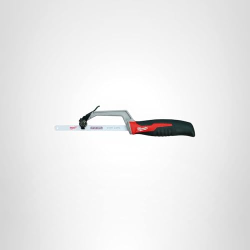 Milwaukee 48-22-0012 Compact Hand Operated Hack Saw w/ Tool-Less Blade Change (10 Inch Blade Included)