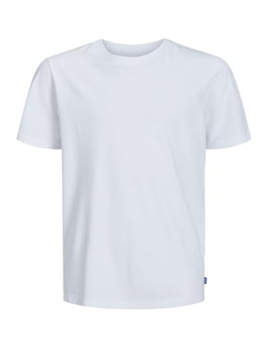 Jack & Jones Jungen JJEORGANIC BASIC TEE SS O-NECK JR Shirt White 164
