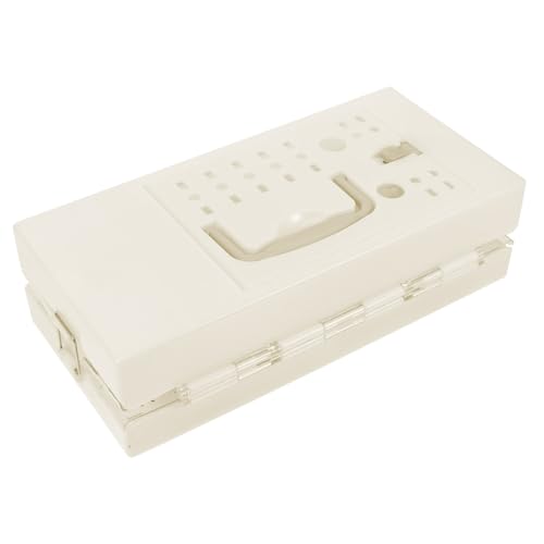 HOLIDYOYO Parrot Out of Cage Parakeets Dog Cage Cage Carrier Flight Bunny Cockatiels No Budgie Coop Nesting Hamster Cage Bird Nest Bird Feeders Outdoor Hanging Quail Plastic White