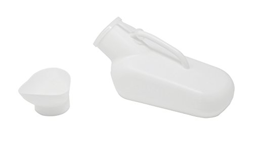 image for Portable Urinal With Female Adapter – Incontinence Pee Bottle Made F