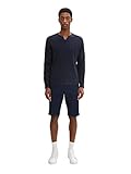 TOM TAILOR Herren Regular Slim Chino Bermuda Shorts 1030027, 10668 - Sky Captain Blue, 34
