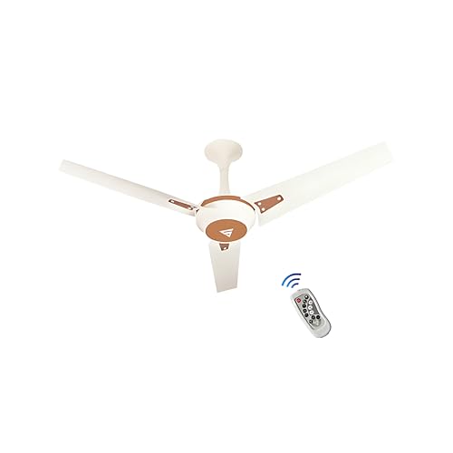Image of Superfan SuperQ 1200 mm (48 inch) | High Flow BLDC Ceiling Fan | 5 Year Warranty | Remote Control | Comfort Novel Blade (Elegance Brown)