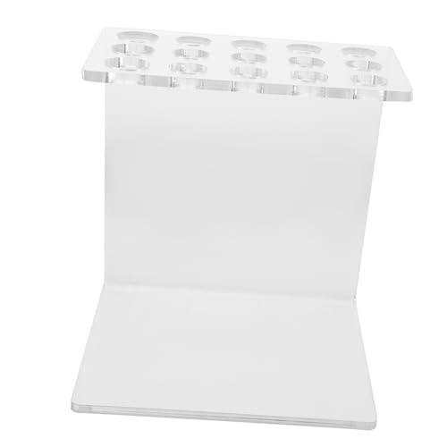 CALLARON Acrylic Hair Scissor Holder Stand for Stylists Scissors Rack Organizer Hair Salon Supplies for Hairdressers Beauty Scissor Storage Tools