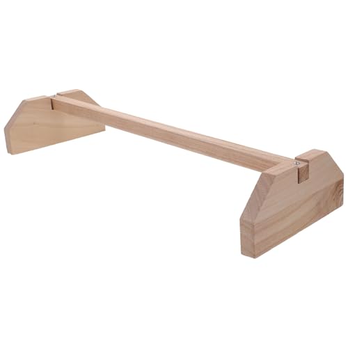 Yardwe Support en Bois pour Poulet Perchoir pour Poules Pondeuses Accessoire pour Poulailler Intérieur et Extérieur