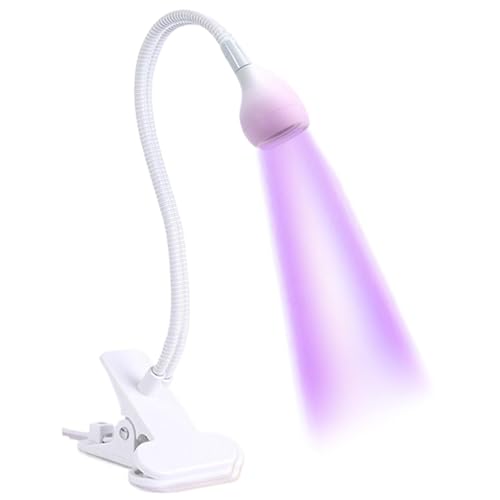 Lâmpada UV pescoço de ganso para unhas de gel X, lâmpada UV pescoço de ganso | Luz LED pescoço de ga