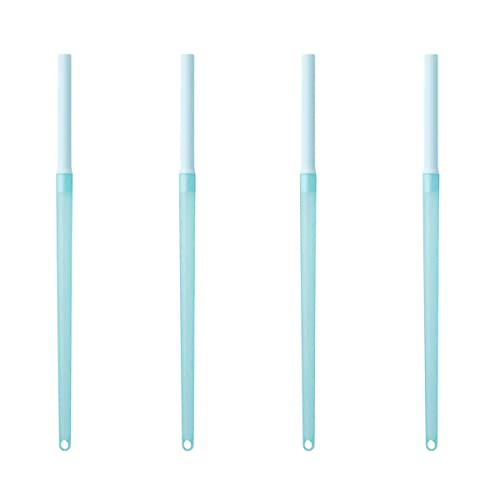 Pitillos reutilizables ecológicos Tupperware set de 4 miniatura 1