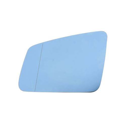 イドバックミラーガラスレン GLA GLK W221 W212 W204用 ヒーター付き左右サイドミラー ブルー リアビューガラス ウィングガラスレンズ(Right Side)