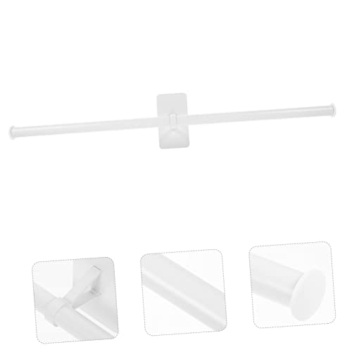 Étagère de rangement pour serviettes sans perçage avec support mural - 3