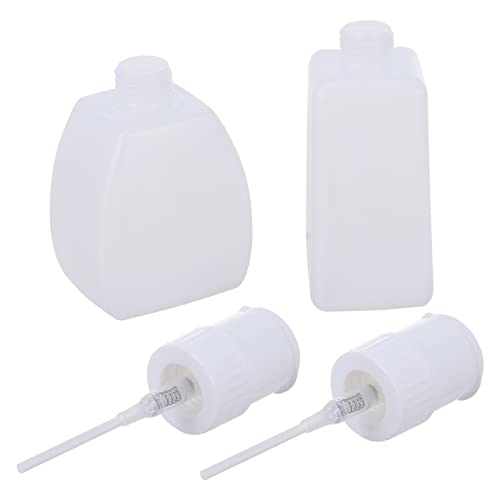 PATKAW 1 Juego Botella De Quitaesmalte De Uñas Botella De Esmalte De Uñas Vacía Arribista Botellas De Uñas Apagado Deshidratador Agente De Mudanzas Pegatinas El Plastico 2 Piezas