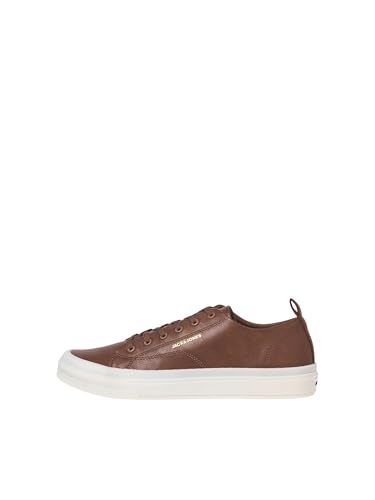 Jack & Jones Jfwbayswater PU Zapatillas para Hombre, coñac, 42 EU