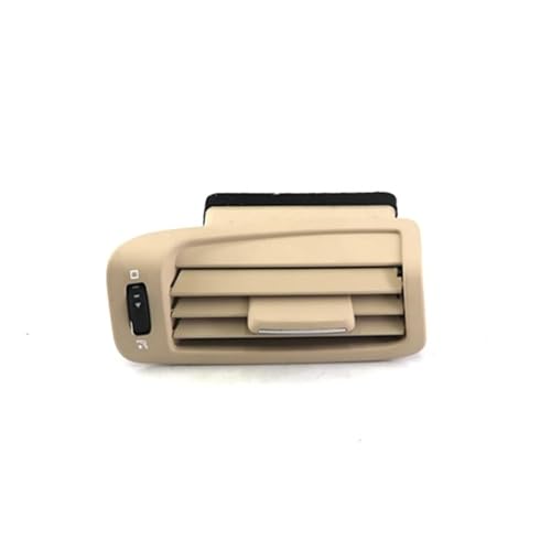 Car instrument panel に適合する ダッシュボードエアコン用優れたリアエアアウトレット1個 ダッシュボードエアコンベントカバー(L beige)