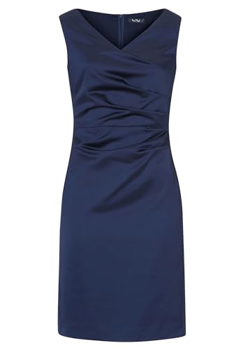Vera Mont Damen 0058/4822 Kleid, Blau, 42 EU
