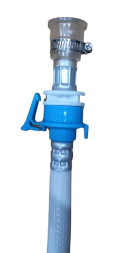 Image of Sanavya 3 Meter Hot & Cold Water Inlet Hose with Faucet & Adapter for Washing Machine & Dishwasher - Fully Automatic, Top & Front Load