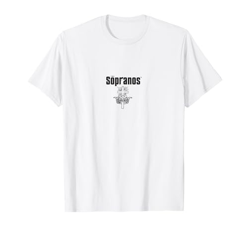 La série télévisée Graphique emblématique Cross Crown des Soprano (PAPL2602) T-Shirt