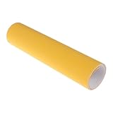 Matériau : PVC kesurpae Feuilles de Grip pour Skateboard, adhérence Forte et Facile, Grip Durable pour Longboard conçu pour Tous, adhésif Puissant et résistant à la déchirure, Jaune, 84 x 23 cm