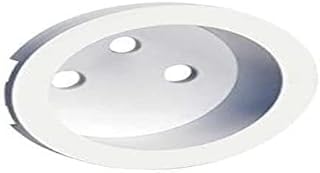 Odace Blanco - Tapacubos para toma de corriente (2P + T, 16 A), color blanco