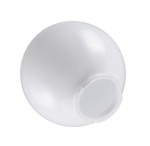 Aspen Creative 28002-11, 8" White Acrylic Replacement Lamp Post Globe with 3-3/4" Twist Lock Neck by Aspen Creative - Image 4