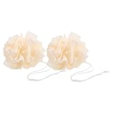 minkissy 2stücke Doppelseitiger Peeling-duschschwamm für Körper Tragbarer Seifenball mit...