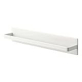 Yamazaki Home Tower Wide Magnetic Kitchen Dish Towel Hanger Rack Holder for Refrigerator Or Wall - Steel