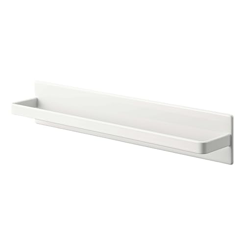 Yamazaki Home Gancio magnetico da cucina in acciaio | Porta asciugamani, taglia unica, bianco