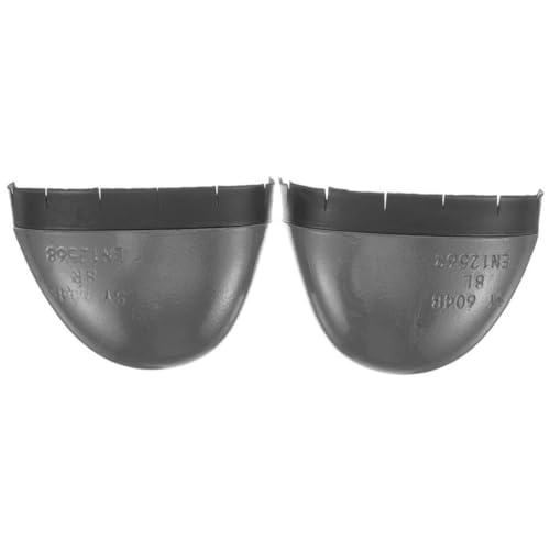 1pair Steel Toe Covers for Work Shoes Easy Install Protective Toe Guards for Men Safety Shoe Caps for Construction Warehouse Factory Use