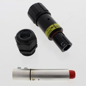 #US Phase 3 Powersafe SLD-1-BK-S120-M40A Female Drain Line 1 Black Set Screw 15-23mm