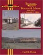 Trackside Along the Boston & Maine 1945-1975 with Donald G. Hills 1582481490 Book Cover