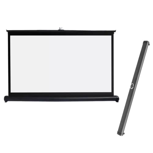 Pantalla Retráctil Manual para Proyector 50 Pulgadas 16:9 miniatura 1