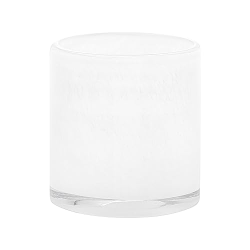 blomus SAGA Glass Hurricane Lamp - Large - White