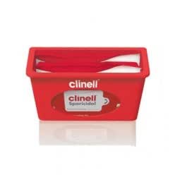 Clinell, dispenser da parete, colore verde