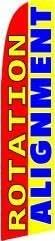ROTATION ALIGNMENT Swooper Feather Flag
