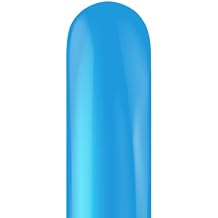 Tuf Tex Blue Latex Twisting Balloons, 260 Size, 50 Count, for Balloon Animals and Sculptures