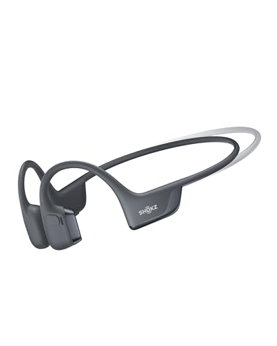 Image of SHOKZ Openrun Pro 2 Mini Bone Conduction Sport Headphones, Open Ear Wireless Earphones with Bluetooth 5.3, Noise Cancelling Mics, IP55 Waterproof, 12H Playtime for Running, USB-C Quick Charge (Black)