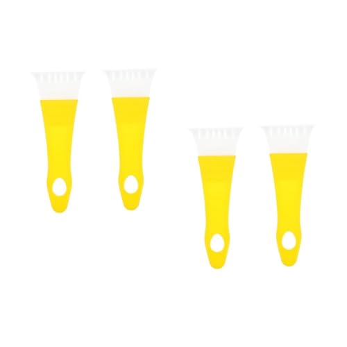 Balacoo 2sets Window Shovels Durable Plastic Removal Tools for Ice Clearing Compact Storage Design for Trunk Tool Bag Essential Winter Driving Accessory 2pcs*2