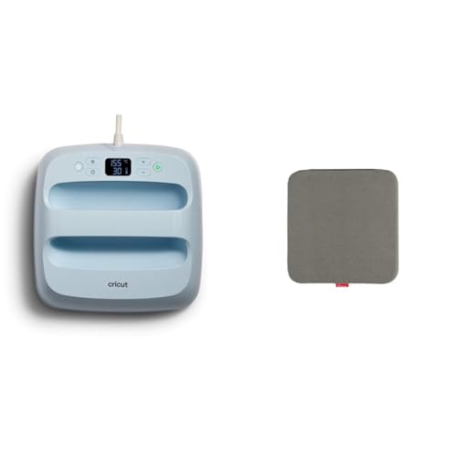 Cricut EasyPress 3 | Plaque chauffante x 22,5cm | Chauffe jusqu'à 205 °C | Presse à Chaud...