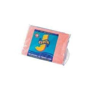 J Cloths 10's - Colours May Vary