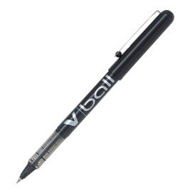 12 x Roller V-Ball Black 0.5 mm Pilot