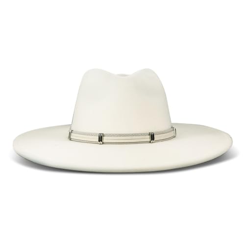 Image of Lucky Brand Womens Ranger Hat | Wide Brim | Felt | Rancher | Americana | Western Inspired | Classic | Fashion | Cowboy