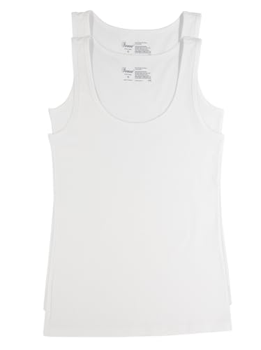 Felina - Cotton Modal Stretch Layering Tank Top 2-Pack - Versatile & Comfortable