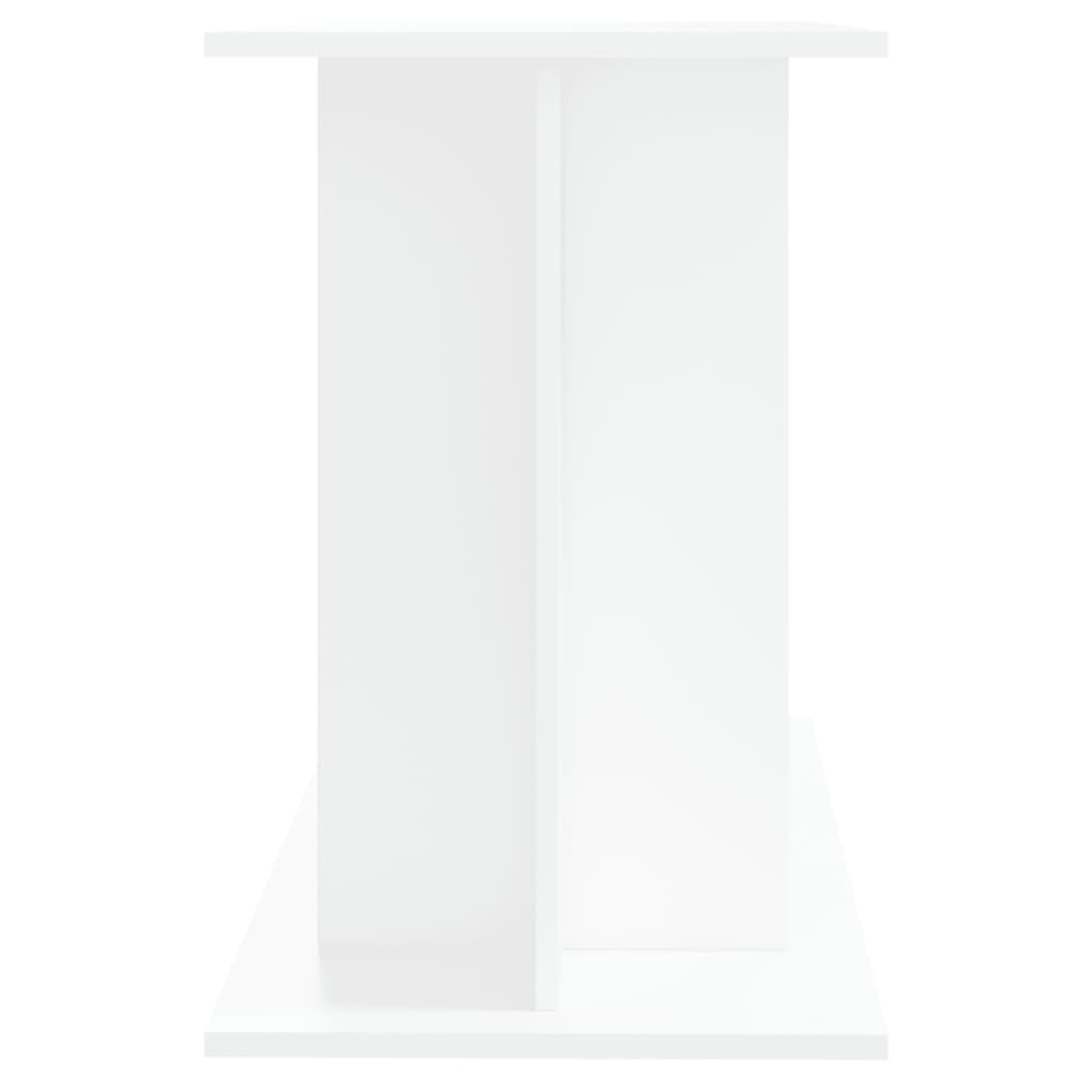 Meuble bas pour aquarium Homgoday 100 x 40 x 60 cm Blanc Bois Support terrarium
