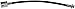 Dorman H621577 Brake Hydraulic Hose Compatible with Select Infiniti/Nissan Models