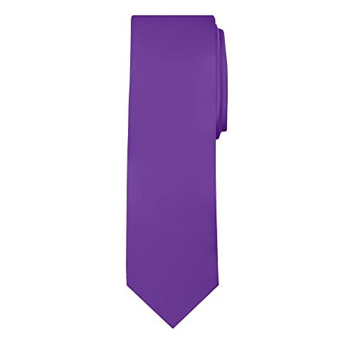 Image of Jacob Alexander Men's Extra Long Solid Color Tie